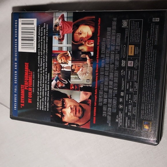 Phonebooth DVD Vintage 2002 Colin Farrell Forest Whitaker Kiefer Sutherlan - Picture 2 of 4